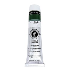SHIELD 盾牌 標準油畫顏料 專家用 344 VIRIDIAN GREEN, 180ml, 1色