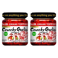 S&B 香酥蒜味辣拌醬, 110g, 2個