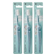 닥터치카 치과 펜그립 칫솔 5.0, 1개입, 3개
