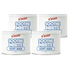지저쓰 소프트왁스 수드화이트, 4개, 400ml