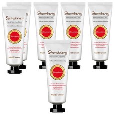MediFlower 草莓護手霜, 80g, 6個