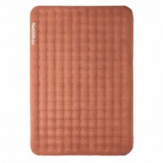 Naturehike 挪客 暢行 TPU加厚麂皮絨雙人充氣睡墊 QD010 2.5kg, 峽谷紅