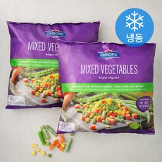 엠보그 야채 믹스 4종 (냉동), 900g, 2개