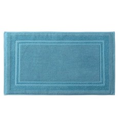 暖&和家居 五星飯店地墊, 75 x 45cm, 藍色方框, 1個