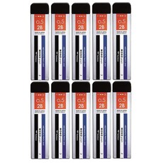 Tombow 蜻蜓牌 筆芯Monograph 2B 60mm 40入, 0.5mm, 10個