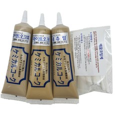 木質地板修補膏 天然色 3條入, 1組