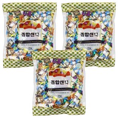 8種口味綜合糖, 3袋, 2kg