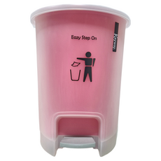 KEYWAY 聯府 馬卡龍踏式桶 15L, 顏色隨機