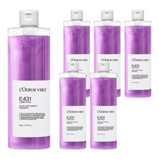 로더베르 엘릭서 헤어 테라피 샴푸 잉글리시 프리지아, 500g, 6개