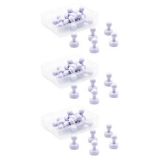 파스텔 체스형 자석 홀더 소, 바이올렛, 30개