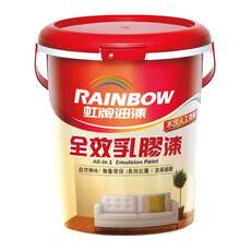 虹牌油漆 458全效平光乳膠漆, 自然無味/無毒環保/長效抗菌/塗膜細緻, 天水藍, 1桶