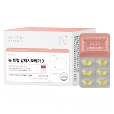 rTG Omega 3軟膠囊 31.2g, 60顆, 1盒