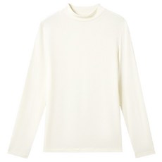 中領王牌 羊毛原絨衣, 日本三菱美雅碧CHAO細纖維, 自發熱黑科技, L, 白色