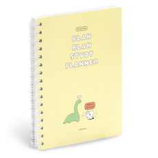 ICONIC 戰勝學習計畫本, 01 奶油黃, 1個