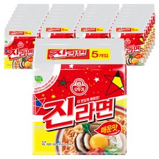 오뚜기 진라면 매운맛 120g, 160개