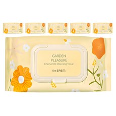 더샘 가든 플레져 캐모마일 클렌징 티슈, 100매입, 6개