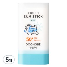 GOONGBE 宫中秘策 溫和清爽防曬棒 SPF50+ PA++++, 23g, 5條
