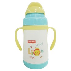 피셔프라이스 스텐 진공 보온보냉 물병, 블루, 260ml
