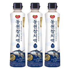 동원 참치액 진, 500g, 3개