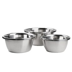 Swiss To Gar Tu不鏽鋼攪拌碗 3件組, 單色