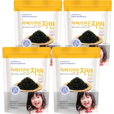 베베푸드 아빠가 만든 자반, 김자반, 30g, 4개