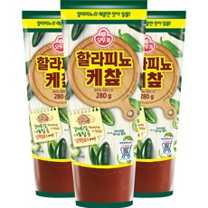 OTTOGI 不倒翁 墨西哥辣椒番茄醬, 280g, 3個