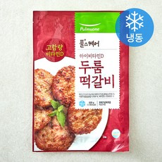 풀무원 하이비타민D 두툼 떡갈비 10개입 (냉동), 600g, 1개