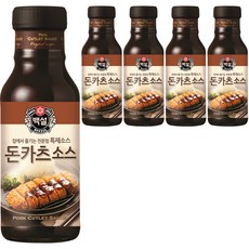 백설 돈카츠소스, 315g, 5개