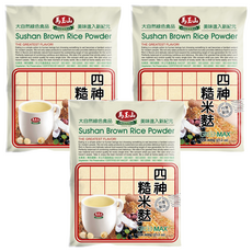 馬玉山 四神糙米麩, 600g, 3包