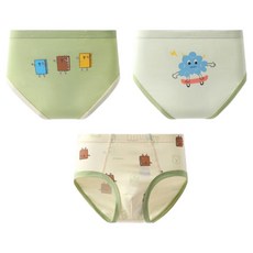 男童棉質三角內褲3件組 SJ274