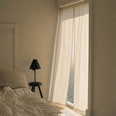 PLENO 分離式遮光簾 + 伸縮桿, 棉布