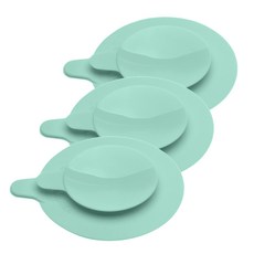 BeBeLock 雙面矽膠吸盤, 綠色, 3個