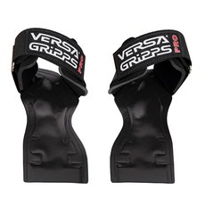 VERSA GRiPPS PRO 健身拉力帶 舉重握力帶, 黑色, 1套