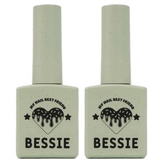 BESSIE 彩色美甲凝膠, GL47 芝麻醬, 11ml, 2個