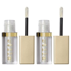 스틸라 매그니피센트 메탈 글리터 글로우 리퀴드 아이섀도, 펄리나, 2개