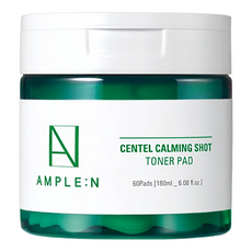 AMPLE N 積雪草舒緩化妝水棉片 180ml, 1個, 60片