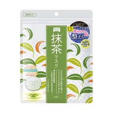 pdc 抹茶面膜 Set, 宇治抹茶, 親膚柔軟棉片, 無酒精, 10片, 1包
