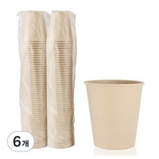 SUGARLAB 甘蔗紙杯 190ml x 100p, 6個, 100入