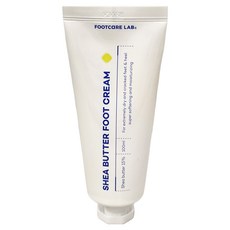 韓國 FOOTCARE LAB 高保濕乳木果油嫩足霜, 100ml, 1入, 1條