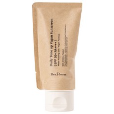 [비건라이프] 허블룸 데일리 톤 업 비건 선스크린 SPF50+ PA++++, 50ml, 1개