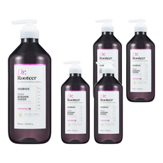 DrRooteer 啤酒酵母護髮乳 粉狀麝香香味, 5瓶, 800ml