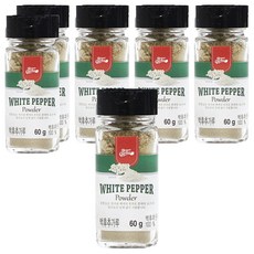麵包園白胡椒粉, 60g, 6個