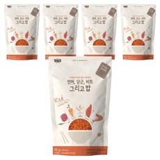 생그랑 연어 당근 비트 그리고밥 후리가케, 70g, 5개