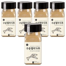 바른미각 국산 구운멸치가루, 60g, 5개