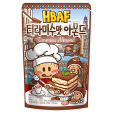 바프 티라미수맛 아몬드, 190g, 1개