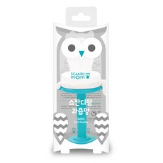 SCANDI mom 孩童手持式果汁咬咬樂, 水藍色, 1組