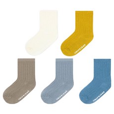 unifriend 兒童款 All Day A 襪子5雙組