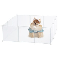 Tamsaa 寵物圍欄 12片, 透明, 12個