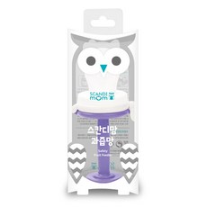 SCANDI mom 孩童手持式果汁咬咬樂, 紫色, 1組