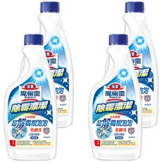 Kao 花王 Magiclean 魔術靈 浴室除霉漂潔, 日本研發 超解霉根泡泡 免刷洗, 500ml, 4瓶